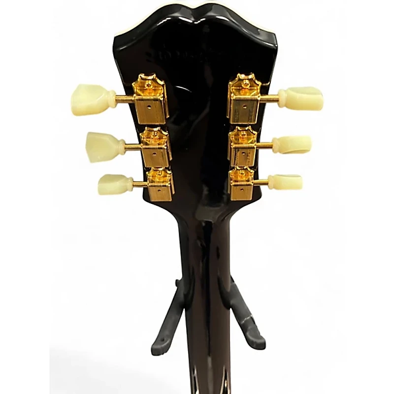 Used Epiphone LES PAUL CUSTOM P90 Ebony Solid Body Electric Guitar