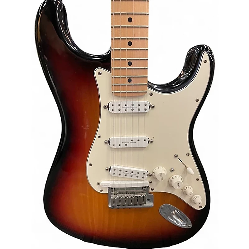Used Fender VG Stratocaster Tobacco Burst Solid Body Electric Guitar