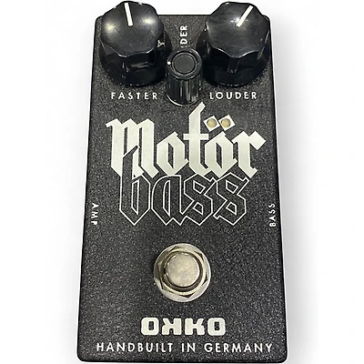 Used Okko FX MOTOR BASS Effect Pedal
