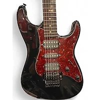 Used Tom Anderson Drop Top Classic Black Solid Body Electric Guitar