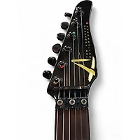 Used Tom Anderson Drop Top Classic Black Solid Body Electric Guitar