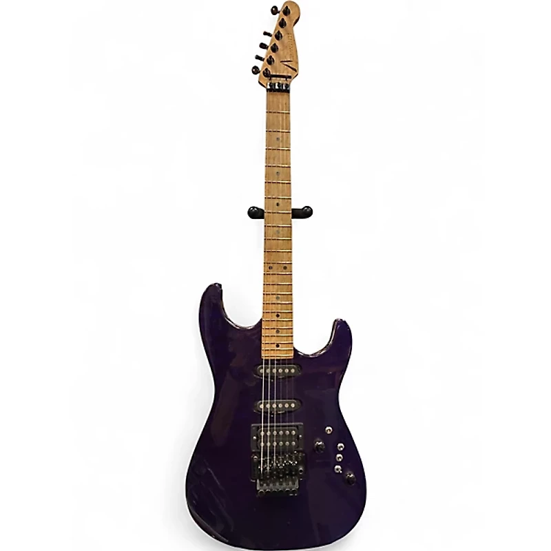 Used Tom Anderson GRAND AM LAM Purple Solid Body Electric Guitar