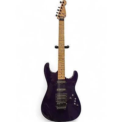 Used Tom Anderson GRAND AM LAM Purple Solid Body Electric Guitar
