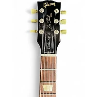 Used Gibson Les Paul Deluxe Cherry Sunburst Solid Body Electric Guitar