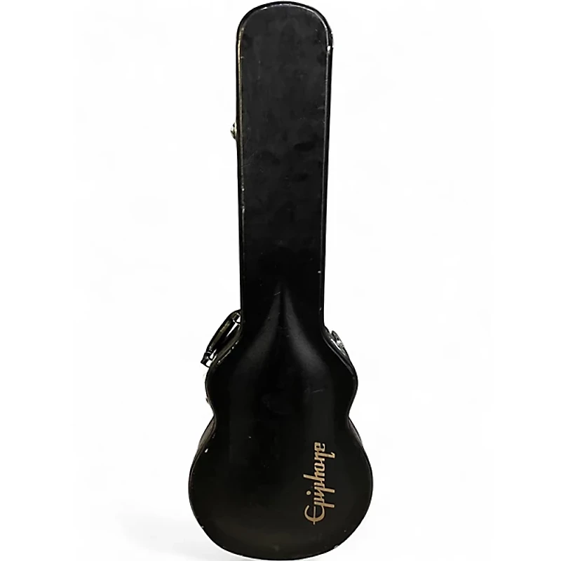 Used Gibson Les Paul Deluxe Cherry Sunburst Solid Body Electric Guitar