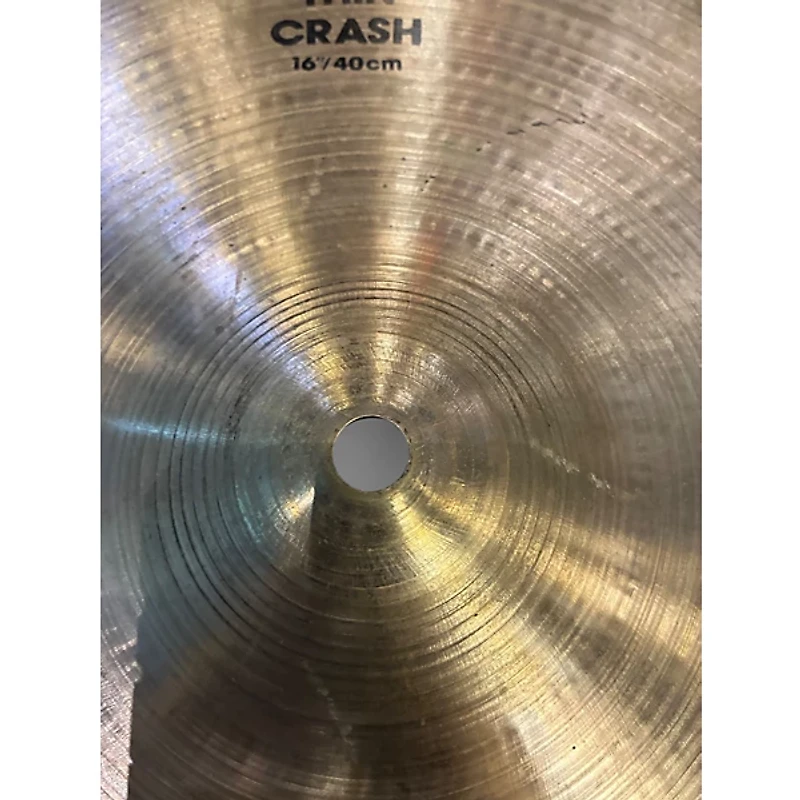 Used Zildjian 16in A Series Thin Crash Cymbal