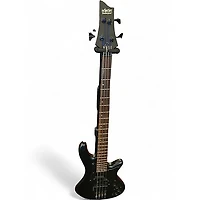 Used Schecter Guitar Research STEALTH 4 Satin Black Electric Bass Guitar