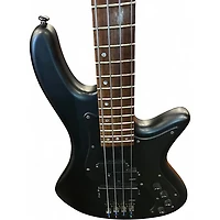 Used Schecter Guitar Research STEALTH 4 Satin Black Electric Bass Guitar