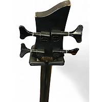 Used Schecter Guitar Research STEALTH 4 Satin Black Electric Bass Guitar