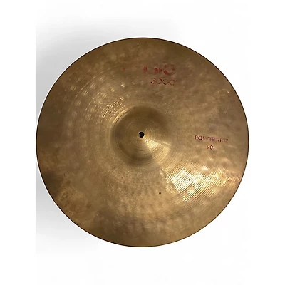 Used Paiste 20in 3000 power ride Cymbal