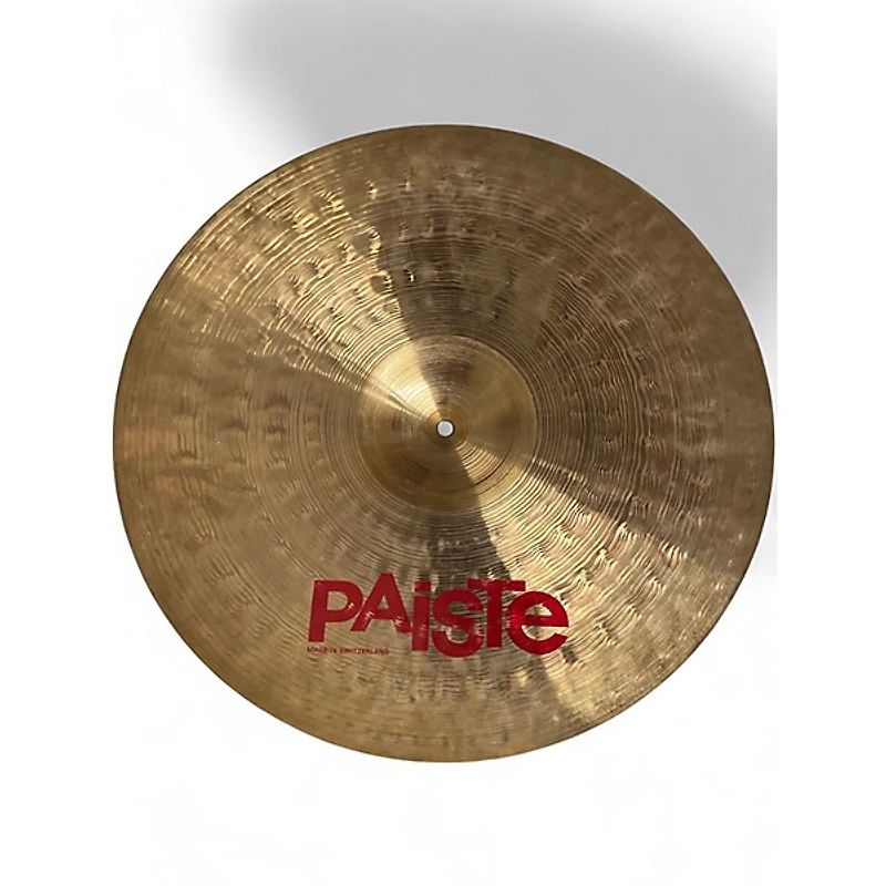 Used Paiste 20in 3000 power ride Cymbal