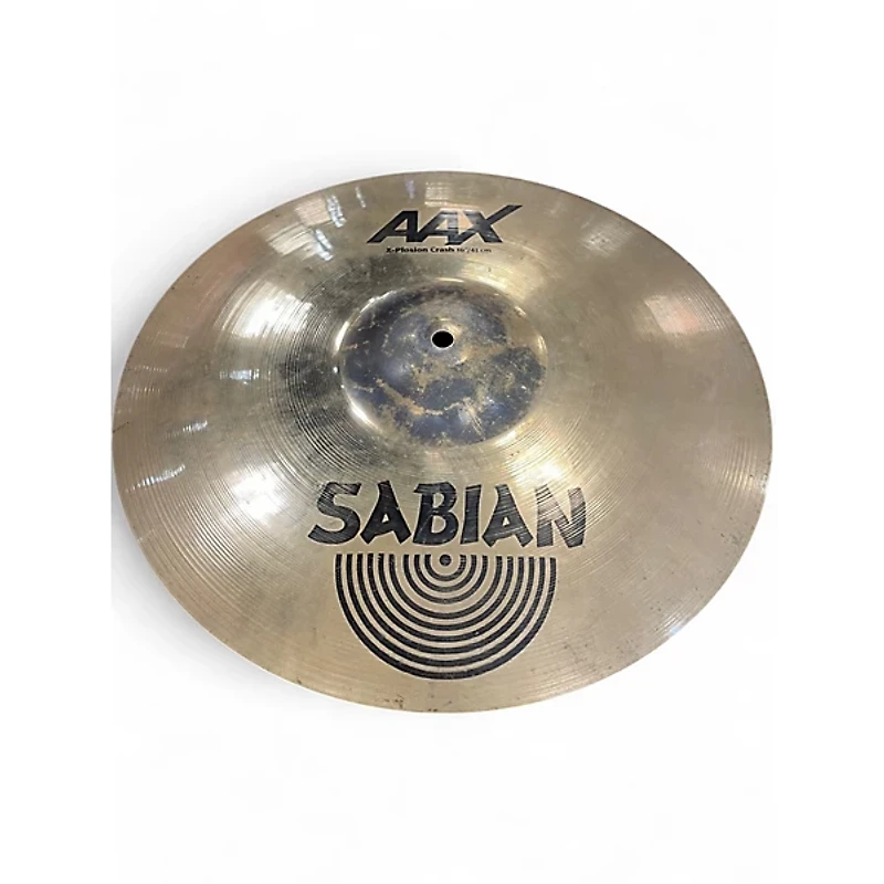 Used SABIAN 16in AAX X-Plosion Crash Cymbal