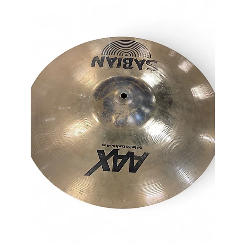 Used SABIAN 16in AAX X-Plosion Crash Cymbal