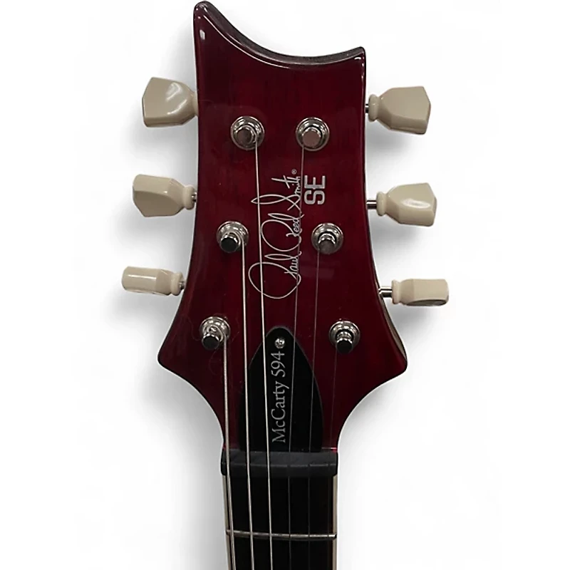 Used PRS SE Singlecut McCarty 594 Wine Red Solid Body Electric Guitar