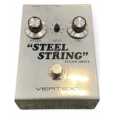 Used Vertex Effects Steel String Clean Drive Effect Pedal