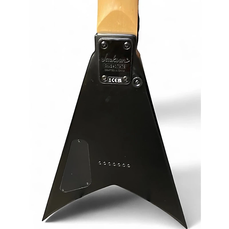 Used Jackson JS22-7  Black Solid Body Electric Guitar