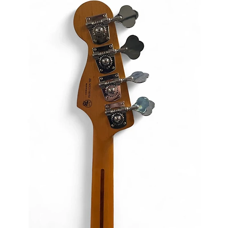 Used Fender Player Plus Jass Bass Olympic Pearl Electric Bass Guitar