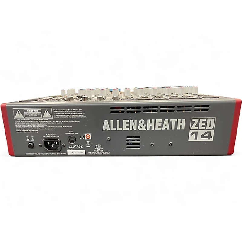 Used Allen & Heath ZED14 Unpowered Mixer