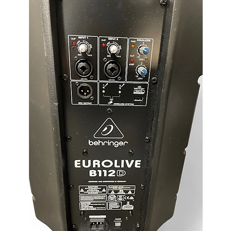 Used Behringer EUROLIVE B112D Powered Speaker