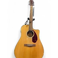 Used Fender CD140SCE Natural Acoustic Electric Guitar