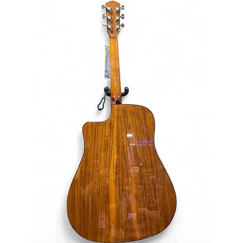 Used Fender CD140SCE Natural Acoustic Electric Guitar