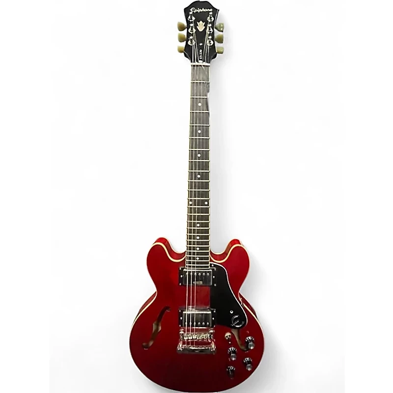 Used Epiphone ES339 RED Hollow Body Electric Guitar