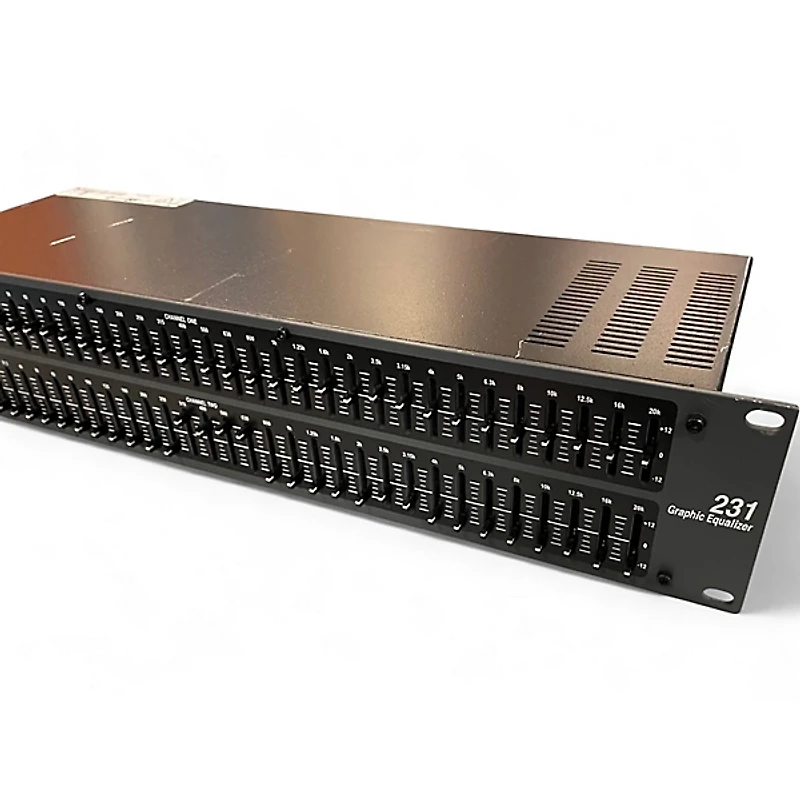 Used dbx 231 Dual 31-Band Graphic Equalizer