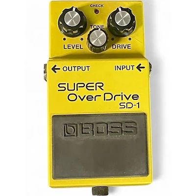 Used BOSS SD1 Super Overdrive Effect Pedal