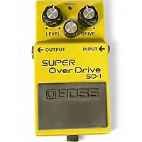 Used BOSS SD1 Super Overdrive Effect Pedal
