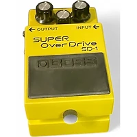 Used BOSS SD1 Super Overdrive Effect Pedal