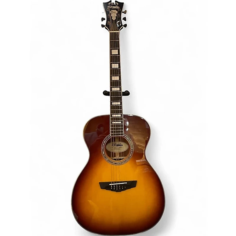 Used D'Angelico PREMIER TAMMANY Natural Acoustic Electric Guitar