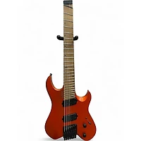 Used Kiesel Vader Metallic Orange Solid Body Electric Guitar