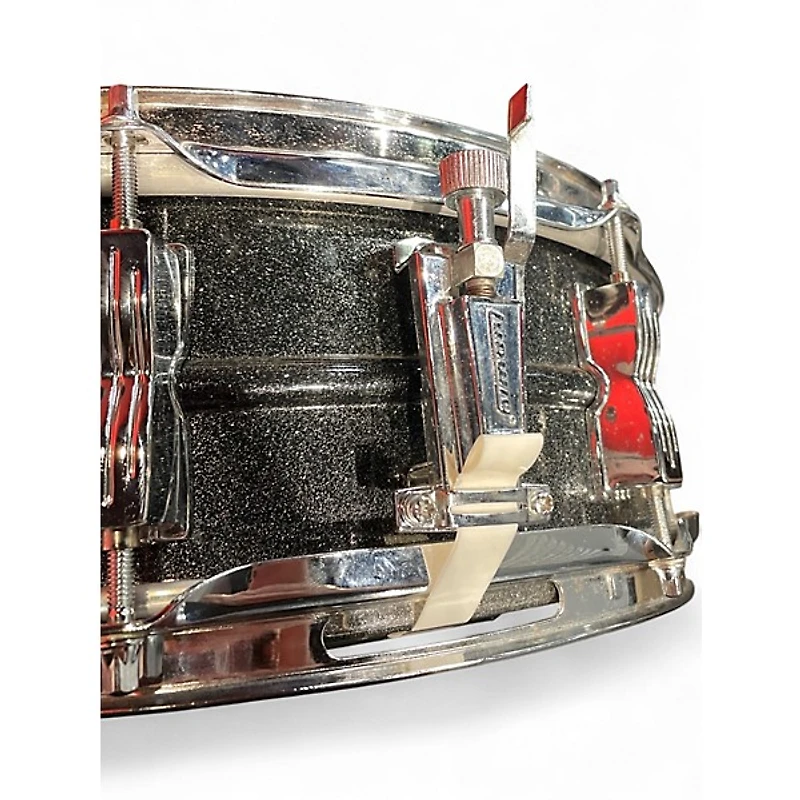 Used Ludwig 14X5 Acrolite Snare Black Galaxy Drum