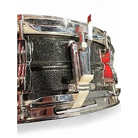 Used Ludwig 14X5 Acrolite Snare Black Galaxy Drum