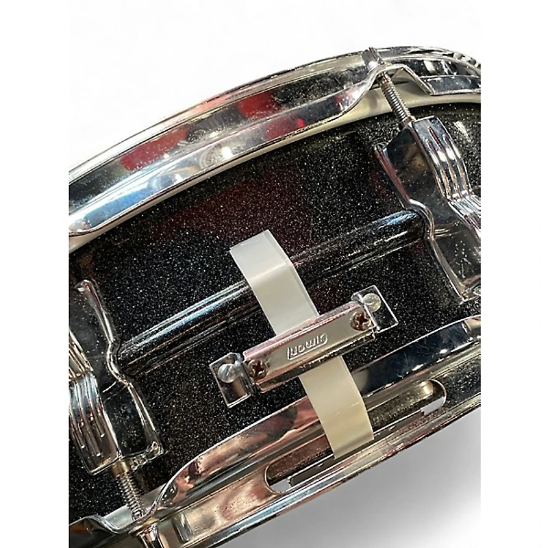 Used Ludwig 14X5 Acrolite Snare Black Galaxy Drum