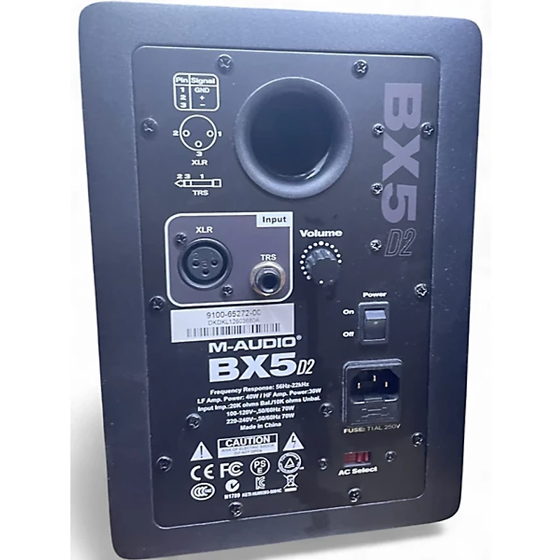 Used M-Audio BX5 D2 Powered Monitor