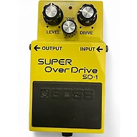 Used BOSS SD1 Super Overdrive Effect Pedal