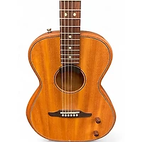 Used Fender Highway Parlor  Mahogany Acoustic Electric Guitar
