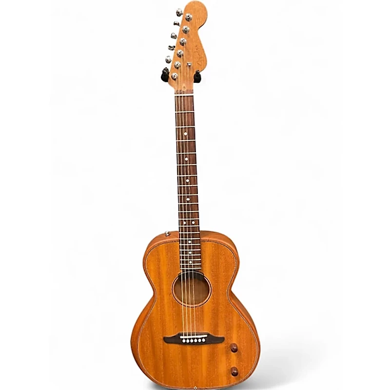 Used Fender Highway Parlor  Mahogany Acoustic Electric Guitar