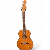 Used Fender Highway Parlor  Mahogany Acoustic Electric Guitar