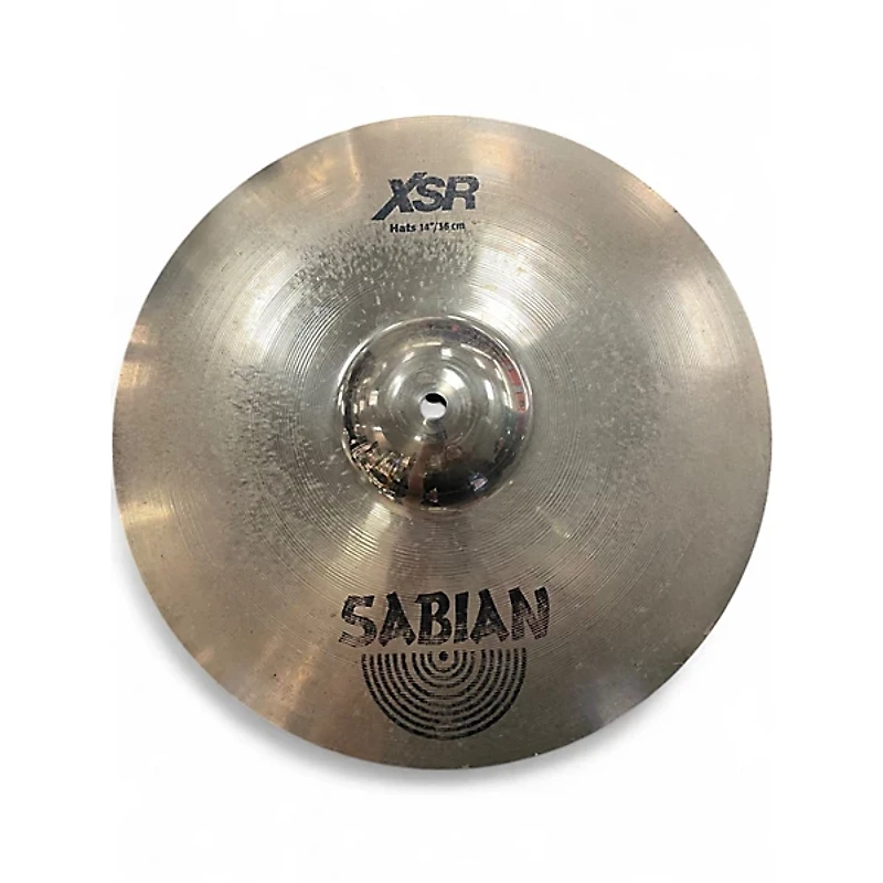 Used SABIAN 14in XSR Hihat Pair Cymbal