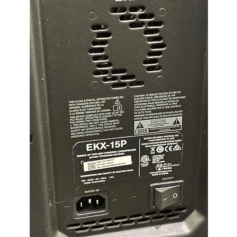 Used Electro-Voice EKX15P Powered Speaker