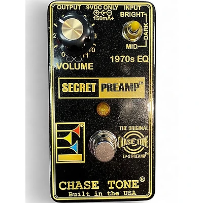 Used Chase Tone Secret Preamp Effect Pedal