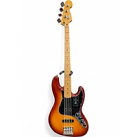 Used Fender Player Plus Jass Bass Sienna Sunburst Electric Bass Guitar