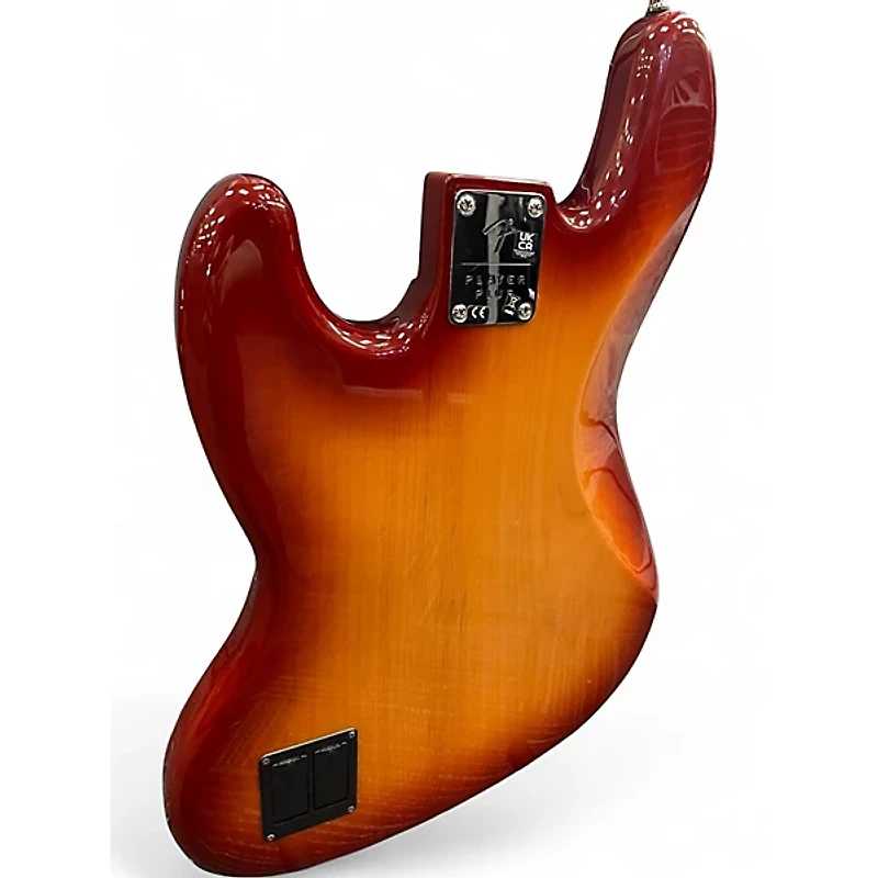 Used Fender Player Plus Jass Bass Sienna Sunburst Electric Bass Guitar