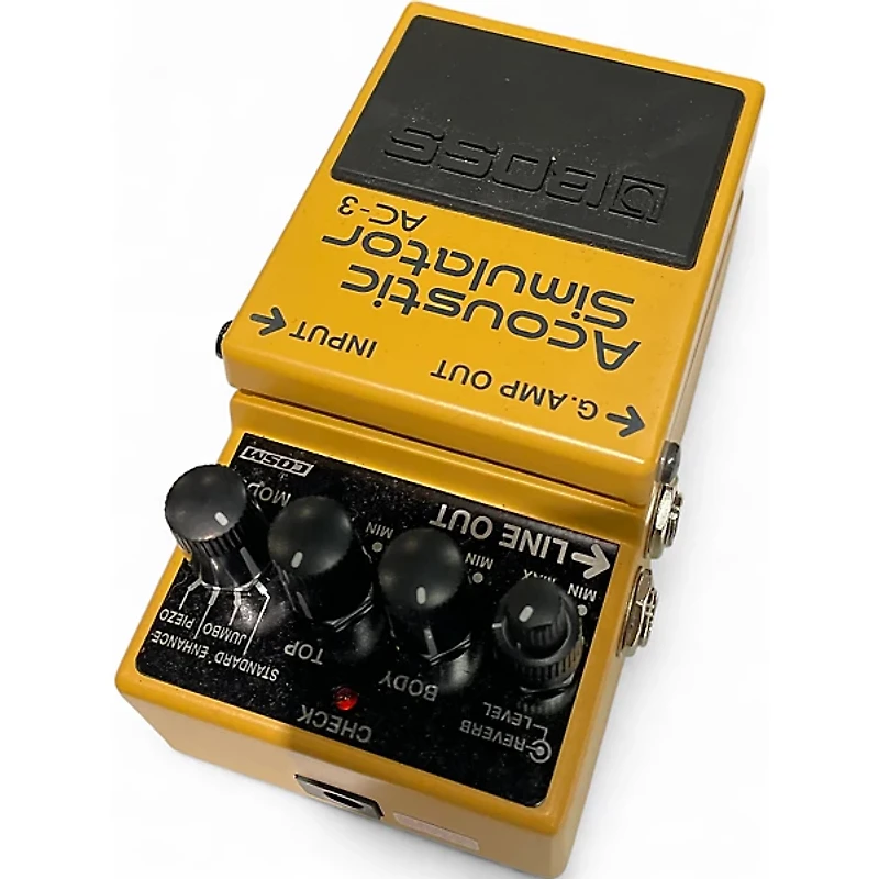 Used BOSS AC3 Acoustic Simulator Effect Pedal