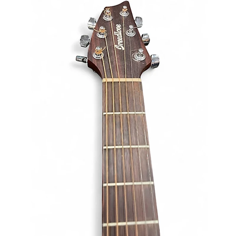 Used Breedlove Discovery Concert Cutaway Mahogany Acoustic Electric Guitar