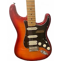 Used Fender Player Plus Stratocaster Cherry Sunburst Solid Body Electric Guitar