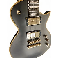 Used ESP EC1000 Deluxe Flat Black Solid Body Electric Guitar
