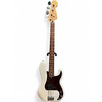 Used Fender Player Precision Bass Arctic White Electric Bass Guitar